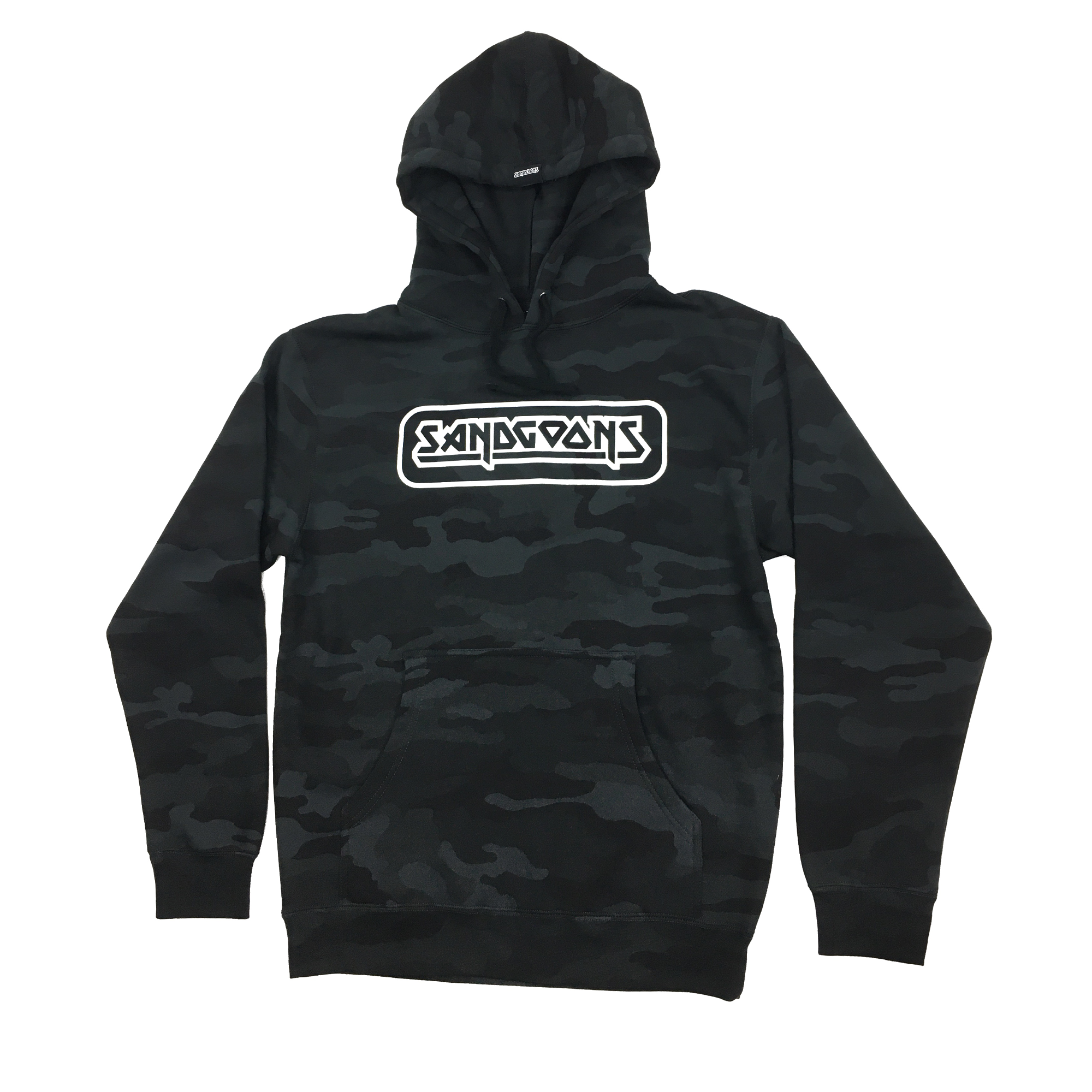 FACTORY GOON HEAVY HOODIE - BLACK CAMO
