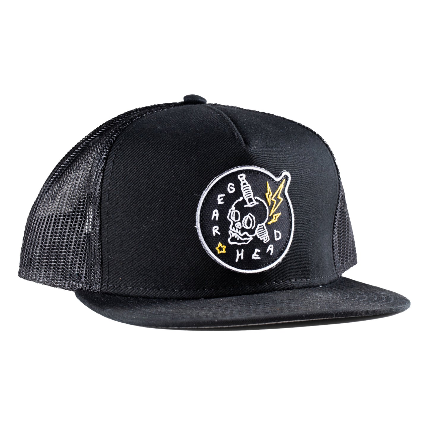 GEARHEAD FLAT BILL TRUCKER HAT