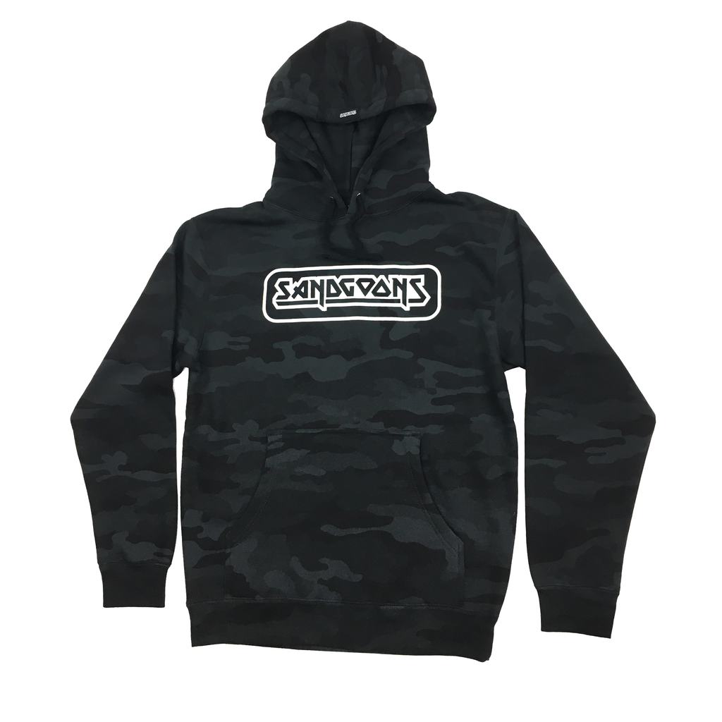 FACTORY GOON HEAVY HOODIE - BLACK CAMO