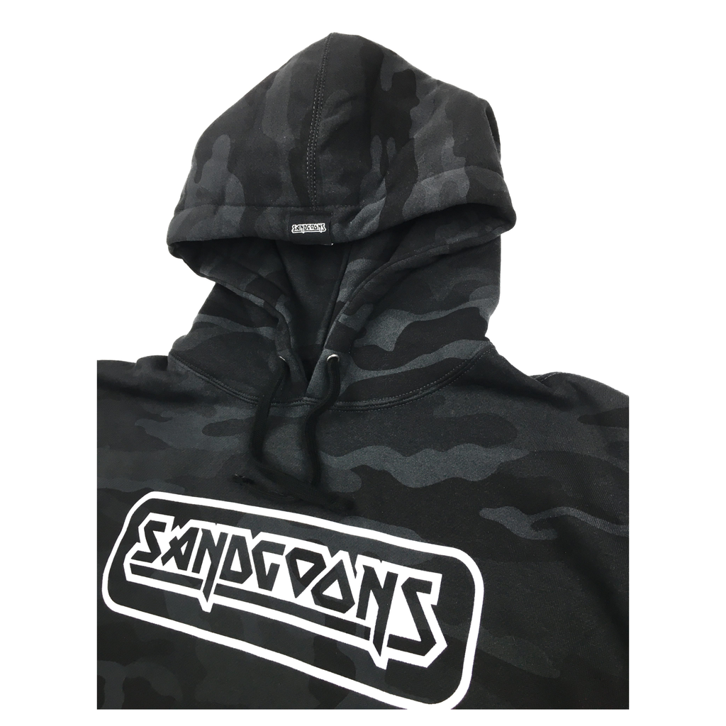FACTORY GOON HEAVY HOODIE - BLACK CAMO