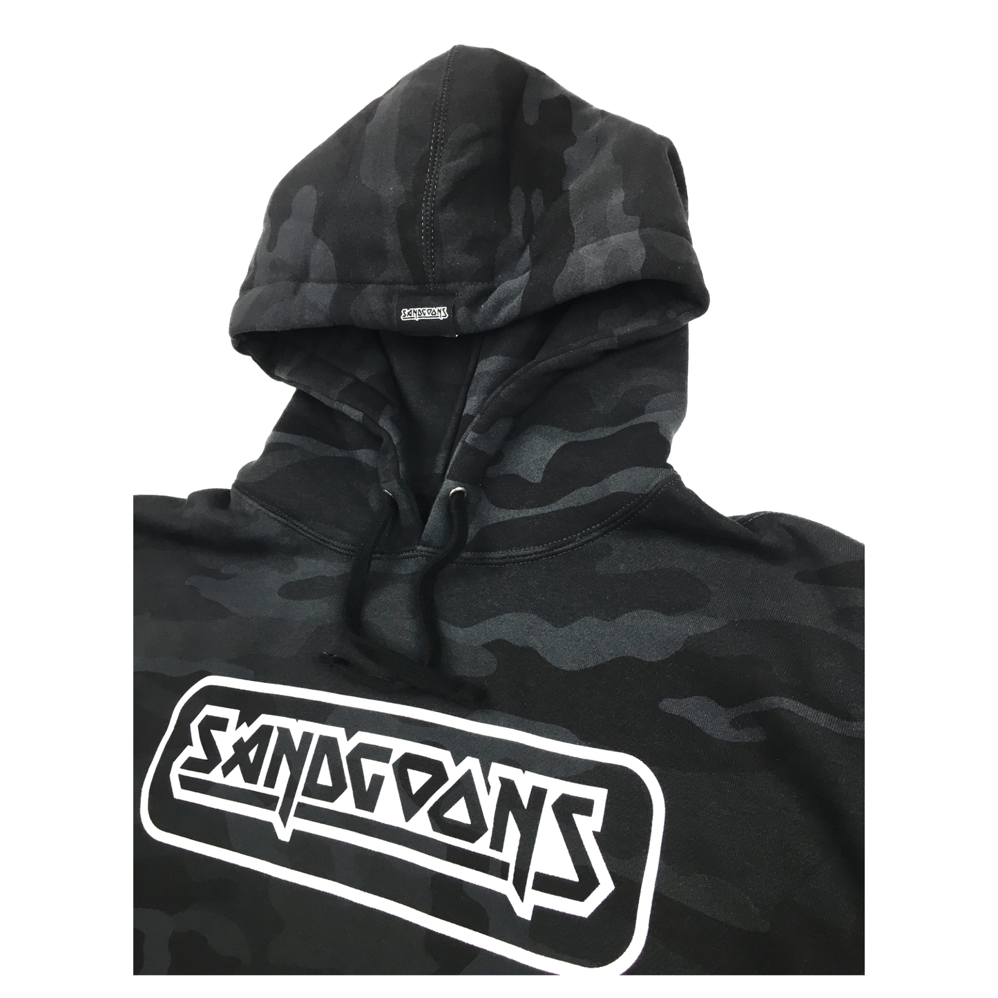 FACTORY GOON HEAVY HOODIE - BLACK CAMO