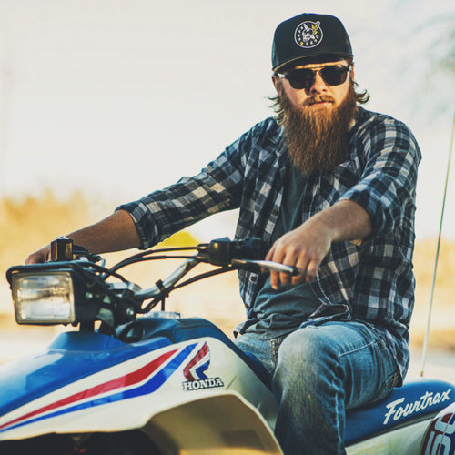 GEARHEAD FLAT BILL TRUCKER HAT