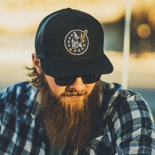 GEARHEAD FLAT BILL TRUCKER HAT