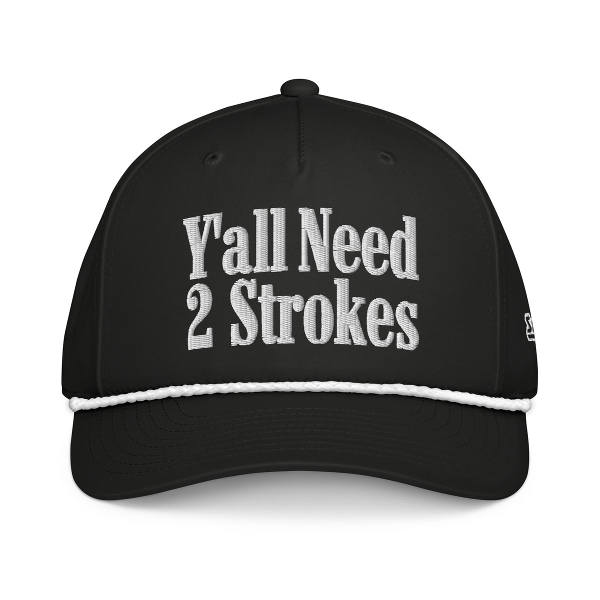 Y'ALL NEED 2 STROKES ROPE HAT