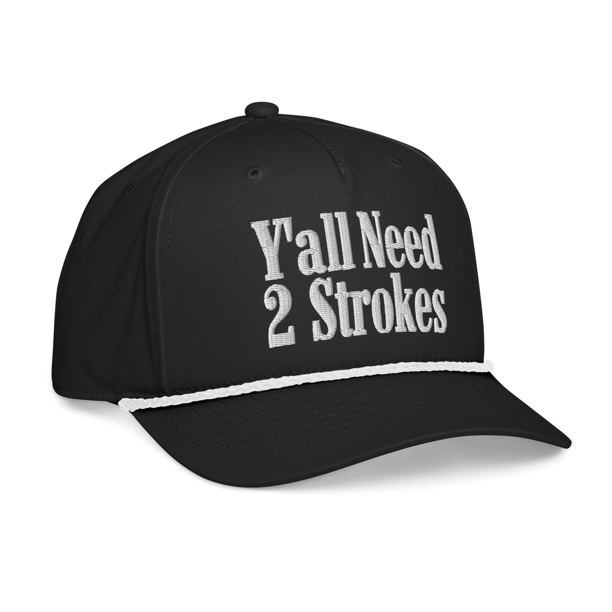 Y'ALL NEED 2 STROKES ROPE HAT